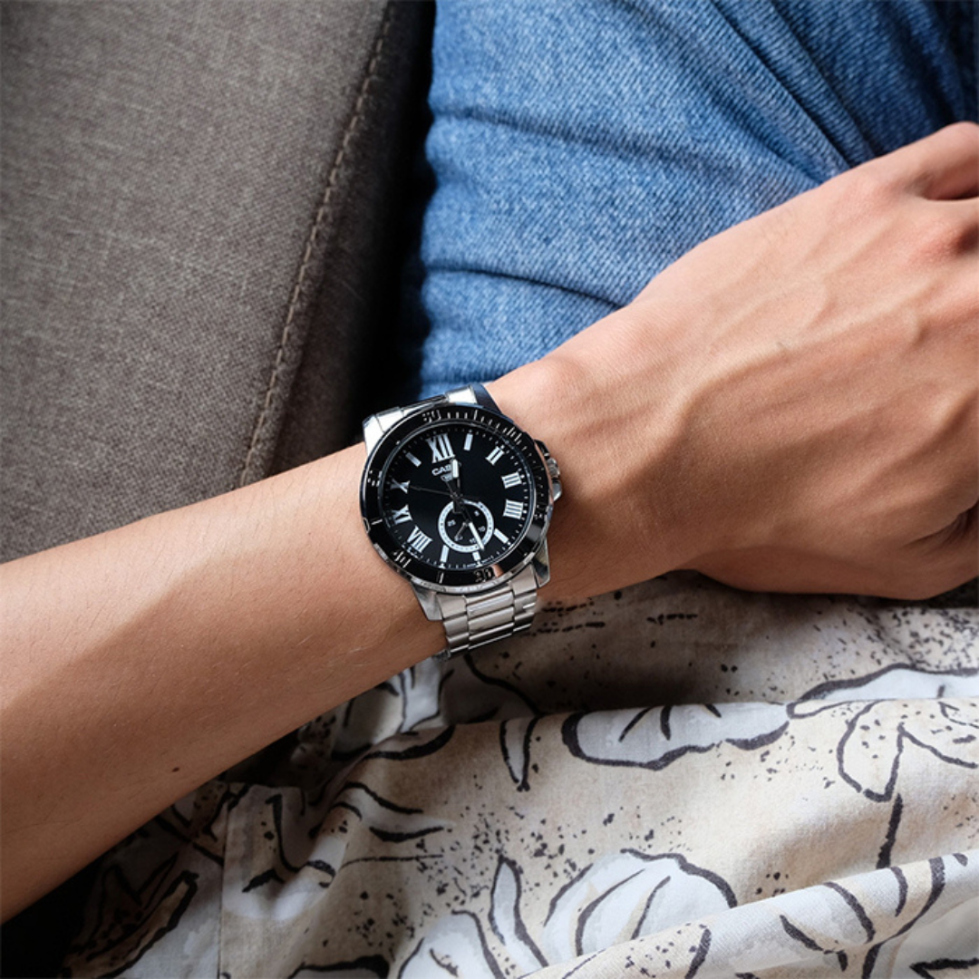 Reloj Casio MTP-VD200D-1B Hombre - Análogo