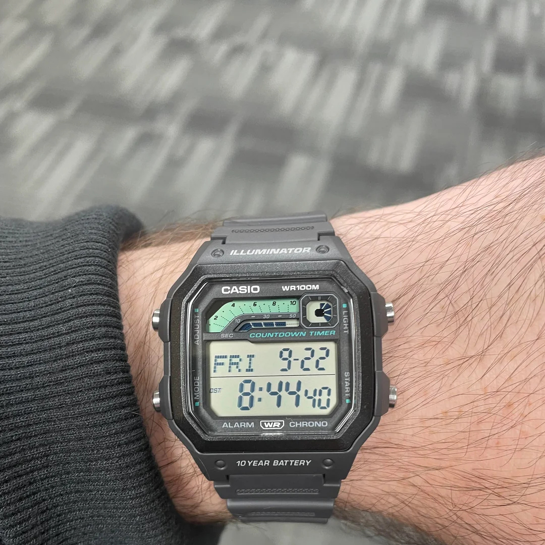 Reloj Casio WS-1600H-8AV Hombre - Digital
