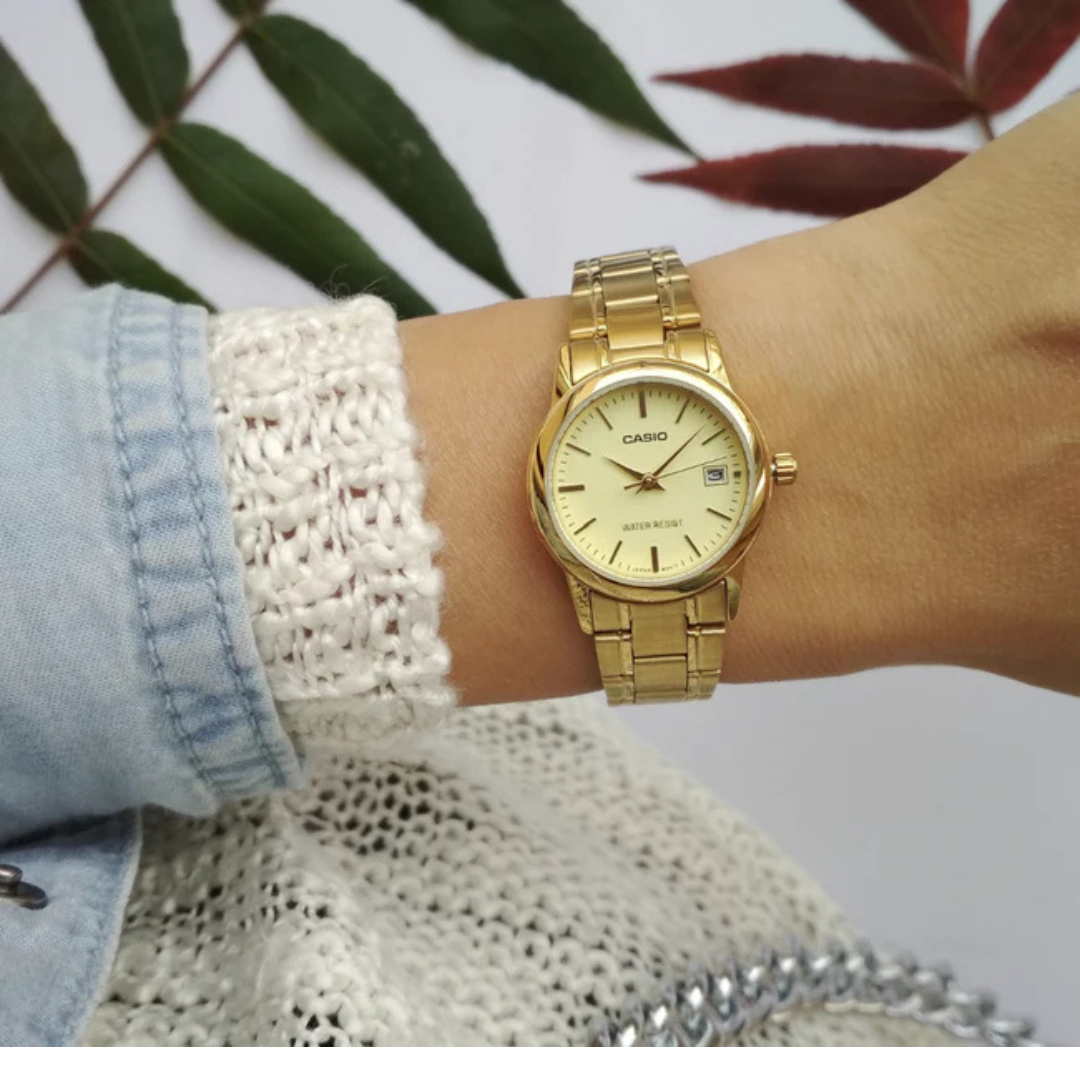 Reloj Casio LTP-V002G-9A Mujer - Análogo