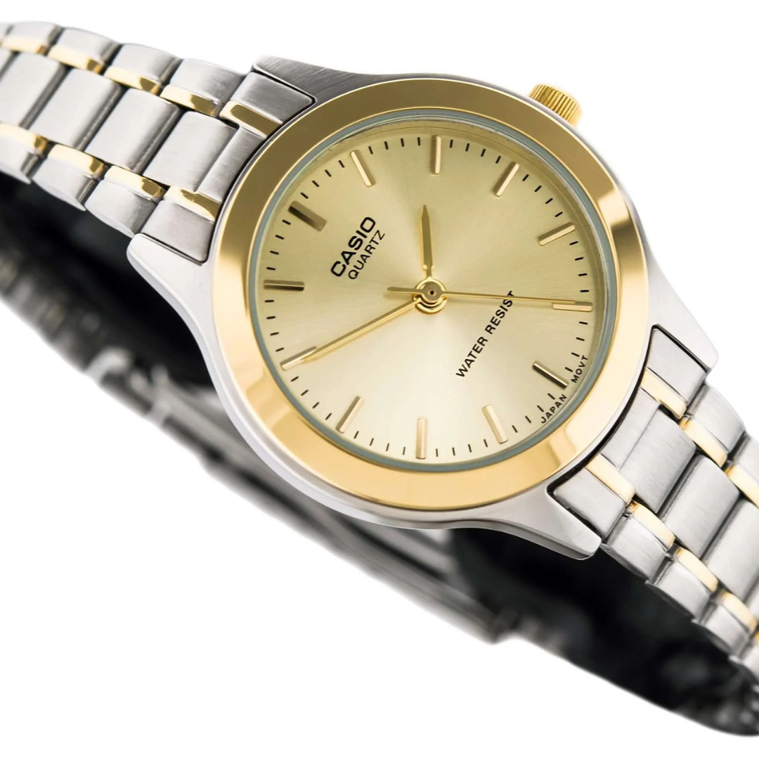 Reloj Casio LTP-1128G-9A Mujer - Análogo