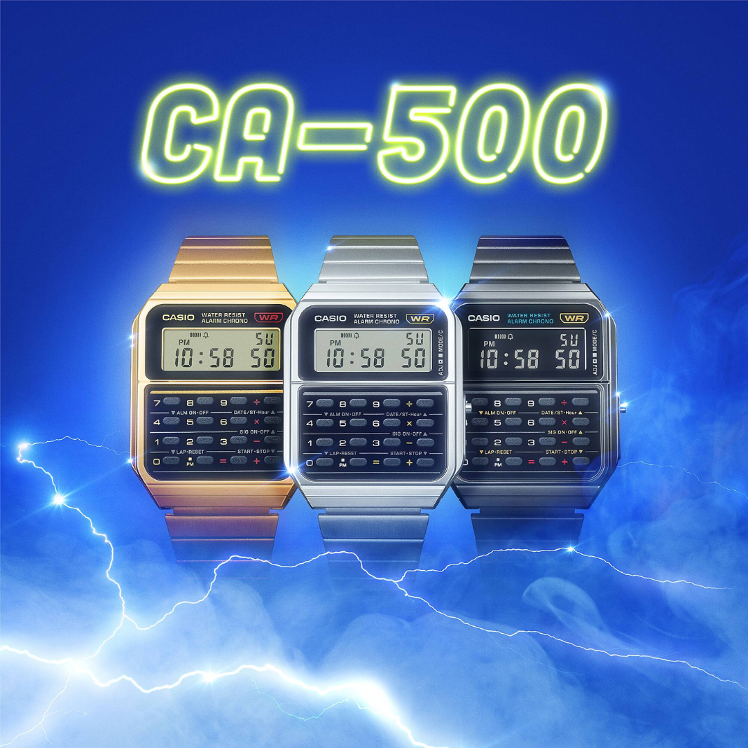Reloj Casio CA-500WEGG-1B Unisex - Digital