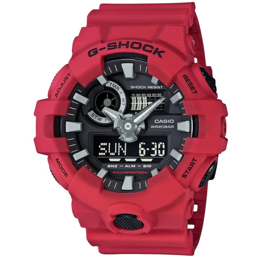 Reloj G-Shock GA-700-4ADR - Análogo Digital - Relojeando G-Shock Reloj Reloj G-Shock GA-700-4ADR - Análogo Digital