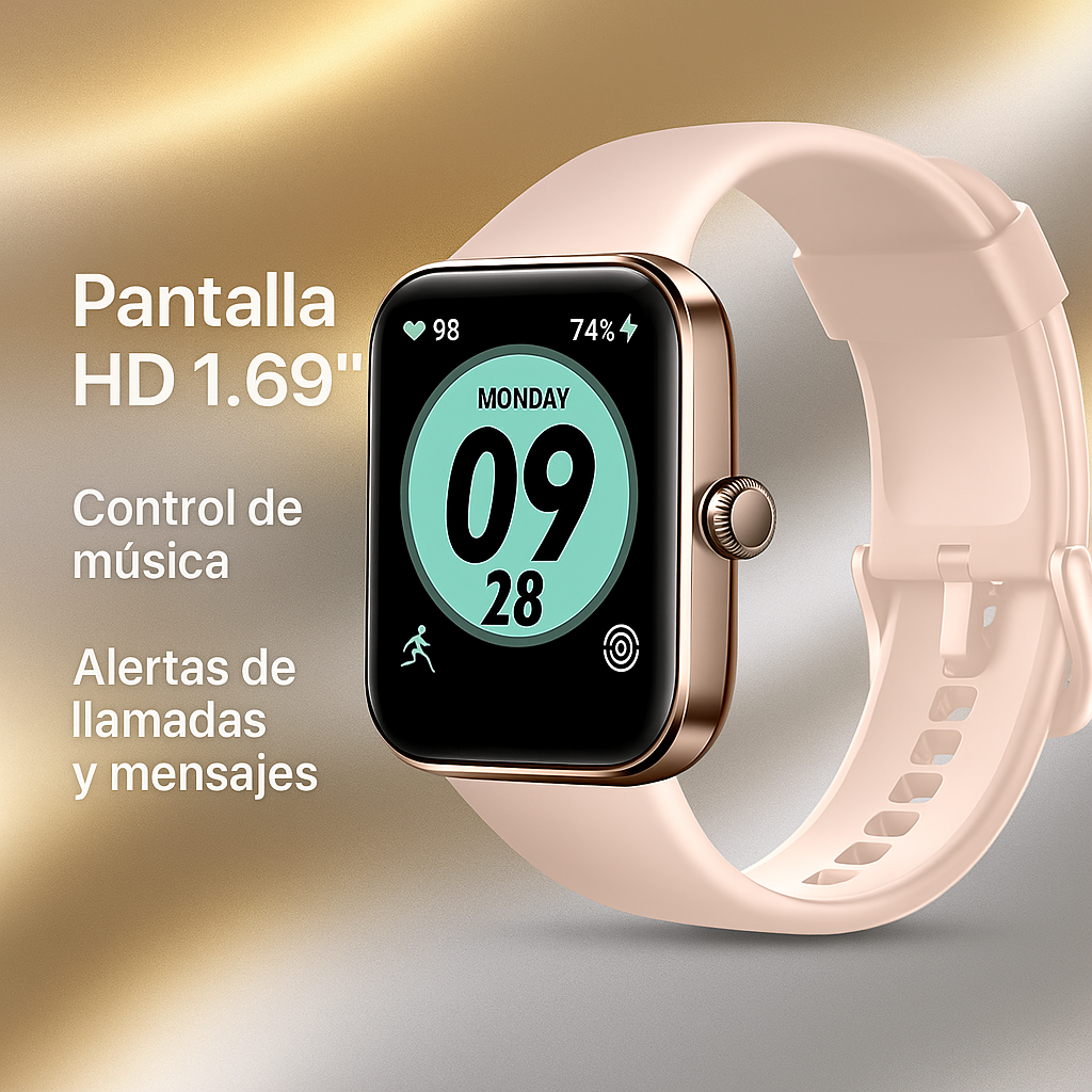 SmartWatch XBits 207D Unisex para Android o iOS
