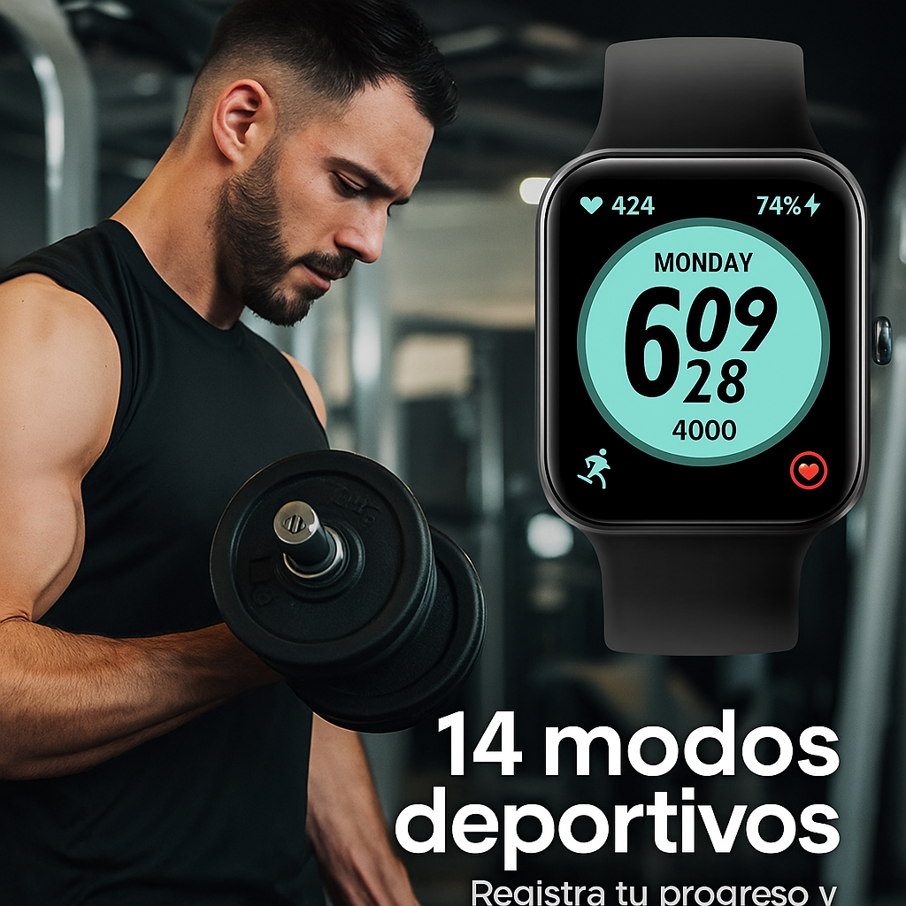 SmartWatch XBits 207N Unisex para Android o iOS