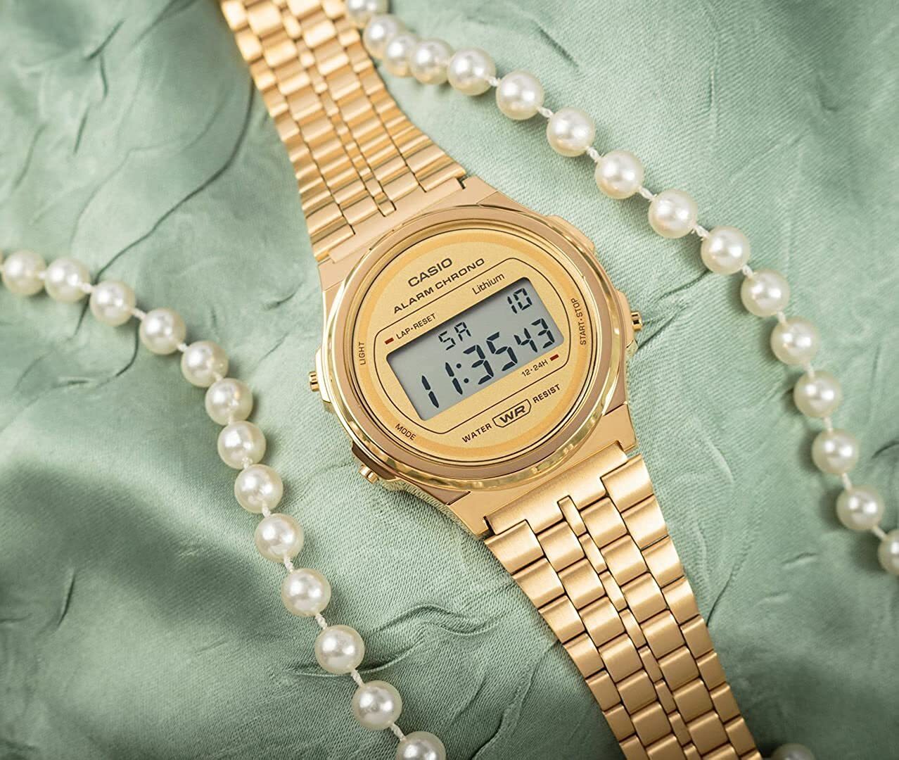 Reloj Casio Vintage A-171WEG-9A Unisex - Digital