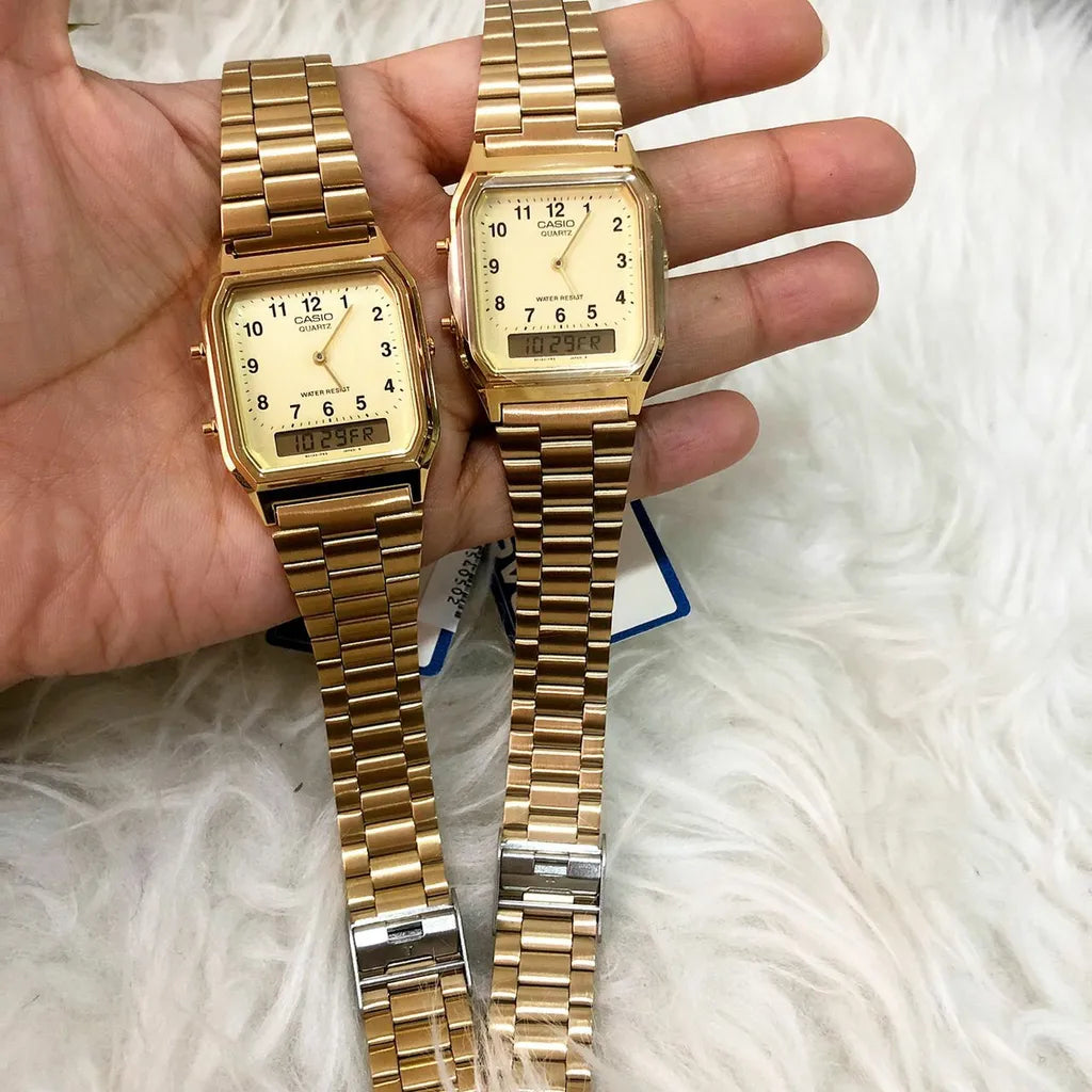 Reloj Casio AQ-230GA-9B Unisex Análogo Digital – Relojeando