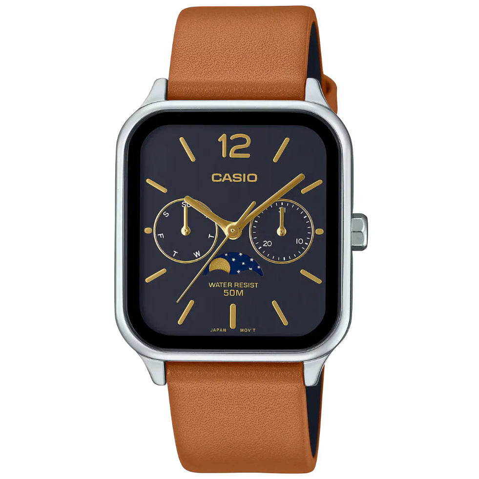 Reloj Casio Moonphase MTP‑M305L‑1AV Unisex - Análogo