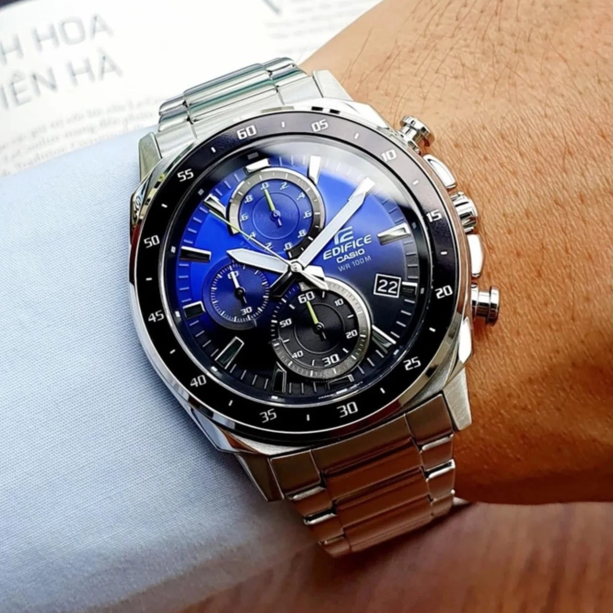 Reloj Edifice EFV-600D-2AV Hombre - Análogo