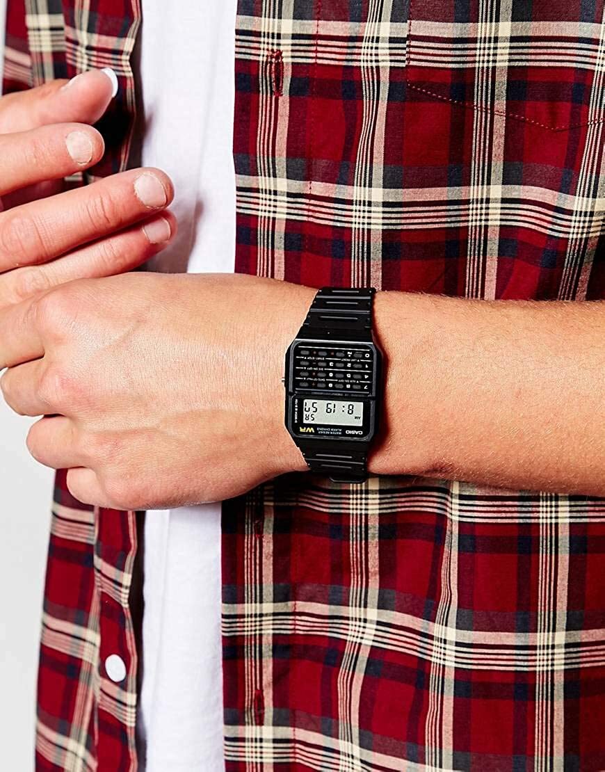 Reloj Casio Calculadora CA-53W-1 Unisex Digital – Relojeando
