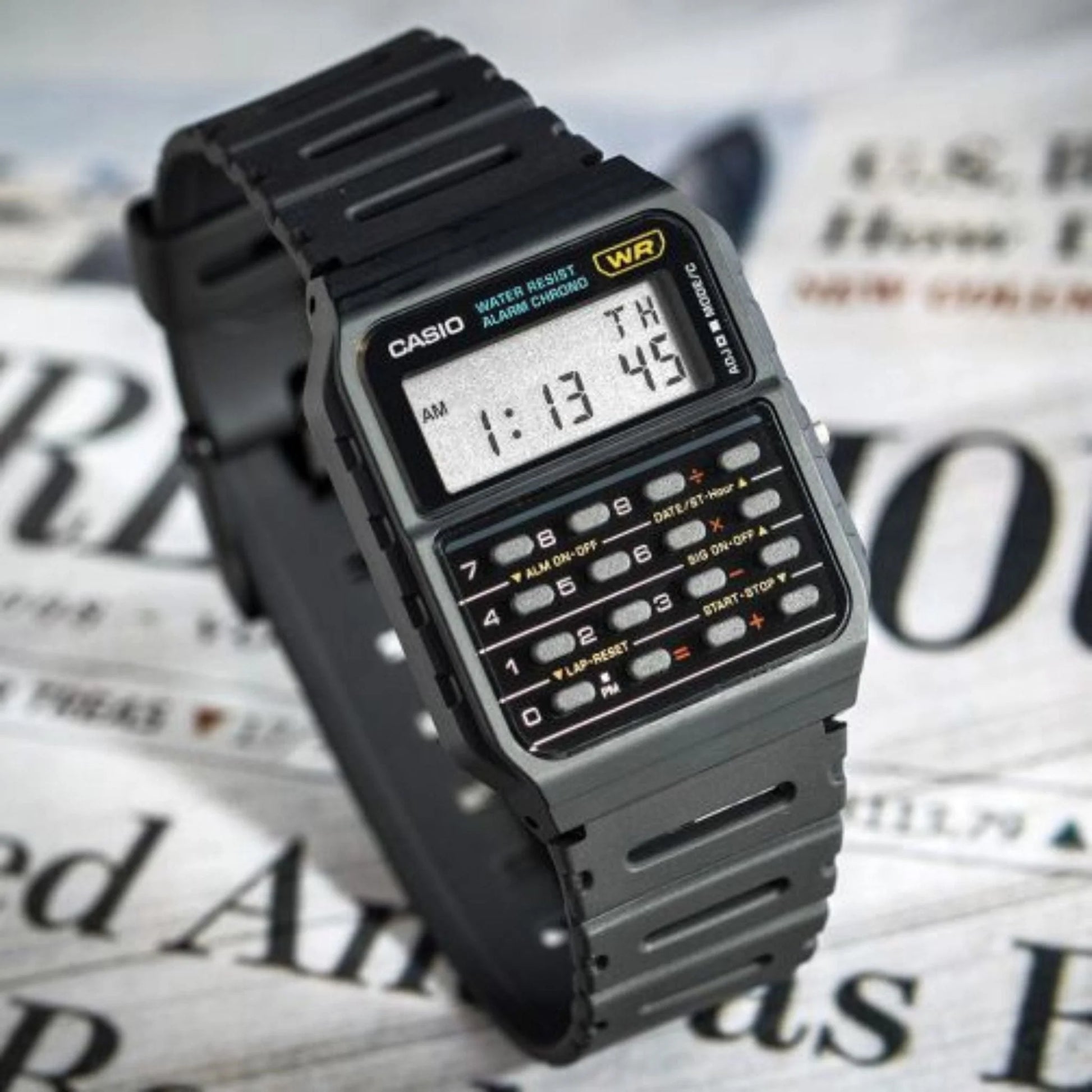Reloj Casio Calculadora CA 53W 1 Unisex Digital Relojeando