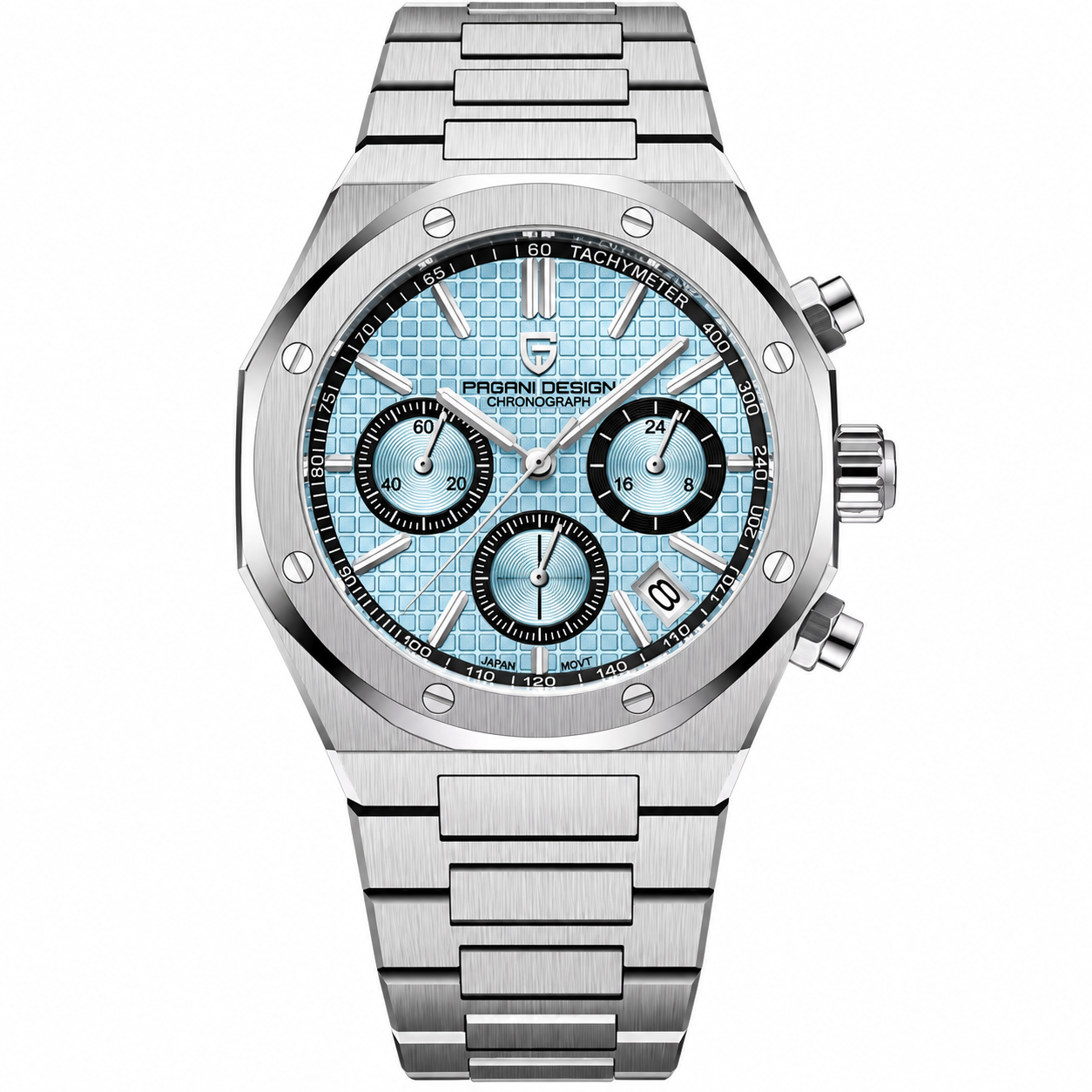 Reloj Pagani Design PD-1707C Mov VK63 Zafiro Hombre - Análogo