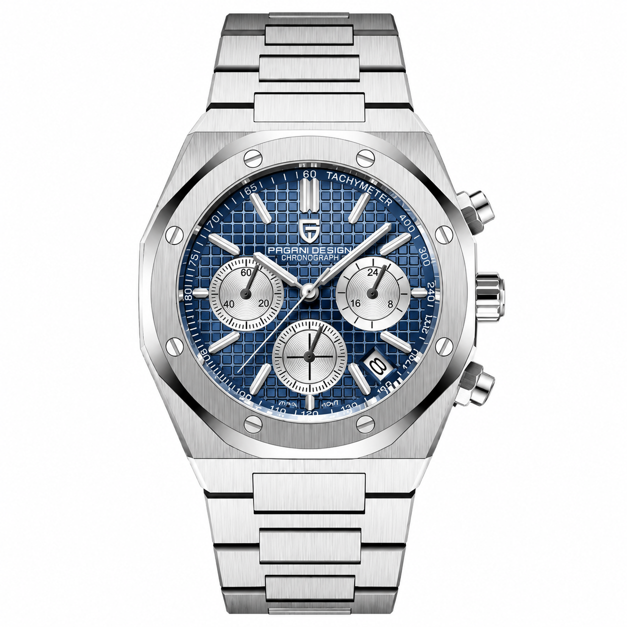 Reloj Pagani Design PD-1707A Mov VK63 Zafiro Hombre - Análogo