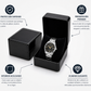 Caja Elegante Glossy para Reloj – Ideal para Regalos 🎁