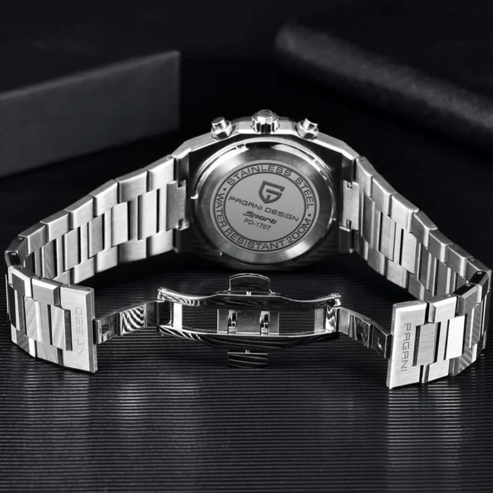 Reloj Pagani Design PD-1707A Mov VK63 Zafiro Hombre - Análogo