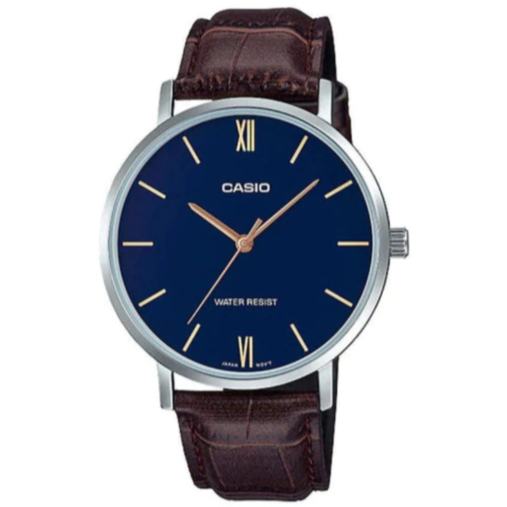 Reloj Casio MTP-VT01L-2B Hombre - Análogo - Relojeando Casio Reloj Reloj Casio MTP-VT01L-2B Hombre - Análogo