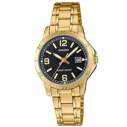 Reloj Casio LTP-V004G-1B Mujer - Análogo - Relojeando Casio Reloj Reloj Casio LTP-V004G-1B Mujer - Análogo