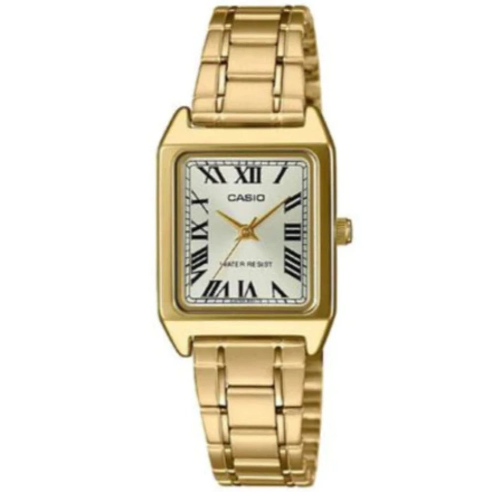 Reloj Casio Tank LTP-V007G-9B Mujer - Análogo