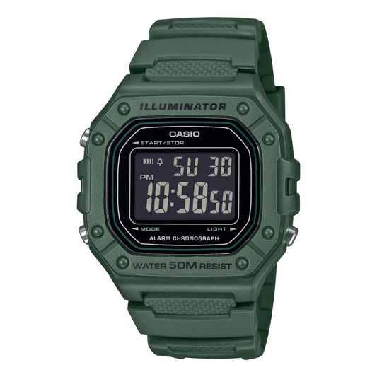 Reloj Casio W-218H-3BV Unisex - Digital