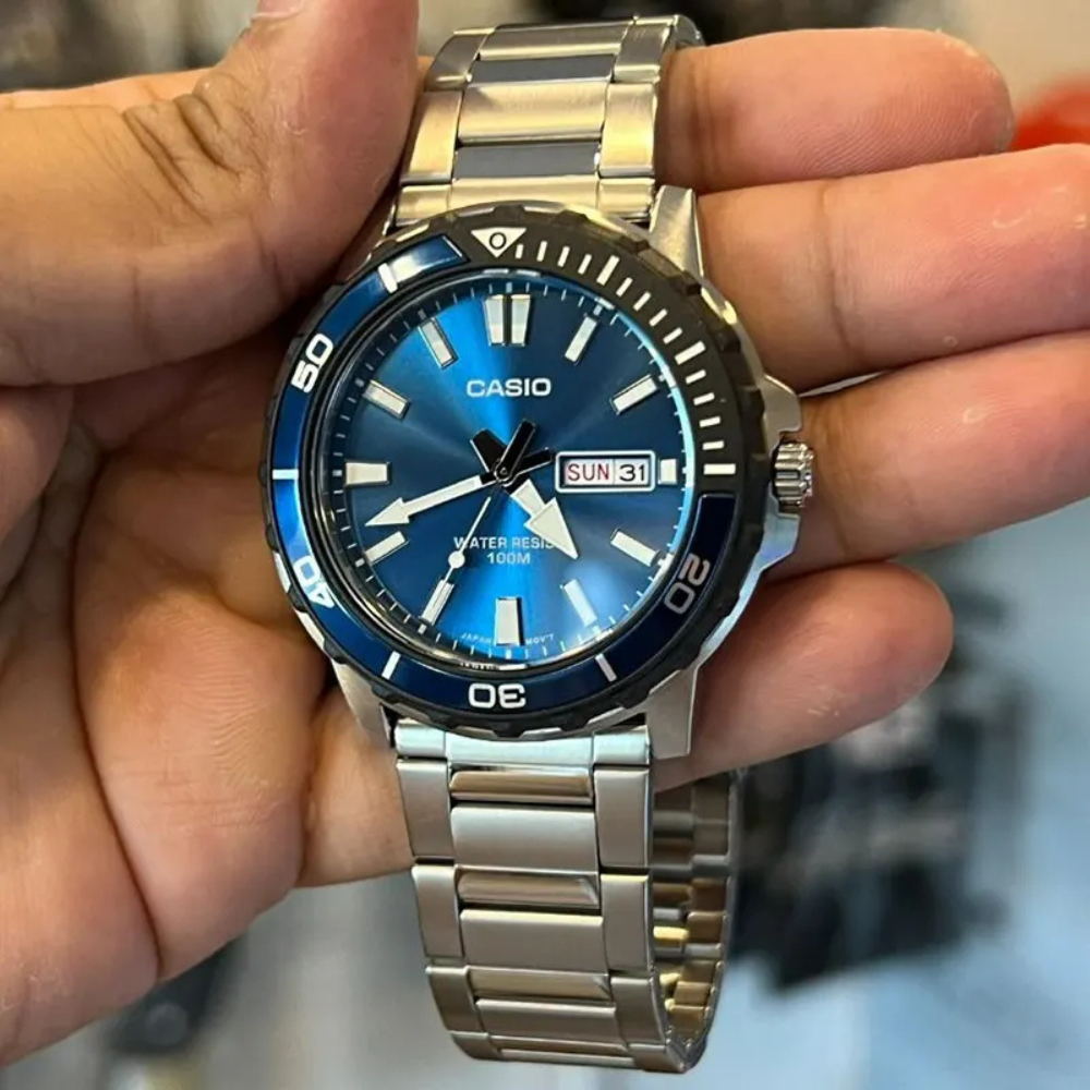 Reloj Casio MTD-125D-2A1V Hombre - Análogo