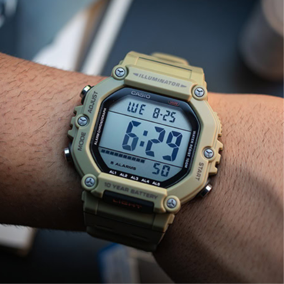 Reloj Casio AE-1600H-5AV Hombre - Digital