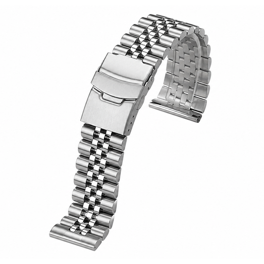 Correa Jubilee Acero Inoxidable Plateado 20mm - Universal