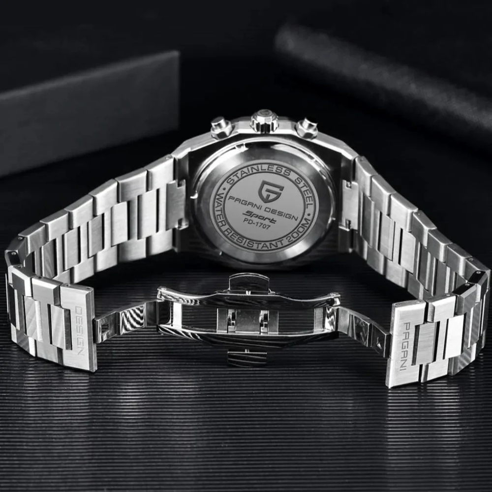 Reloj Pagani Design PD-1707 Mov VK63 Zafiro Hombre - Análogo