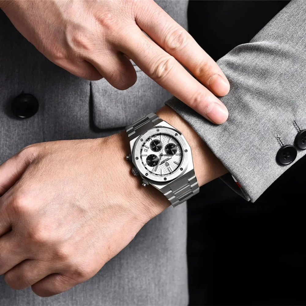 Reloj Pagani Design PD-1707 Mov VK63 Zafiro Hombre - Análogo
