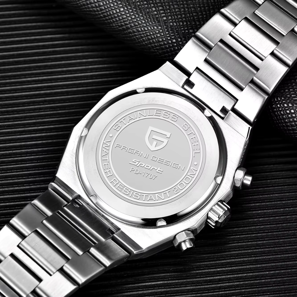 Reloj Pagani Design PD-1707 Mov VK63 Zafiro Hombre - Análogo