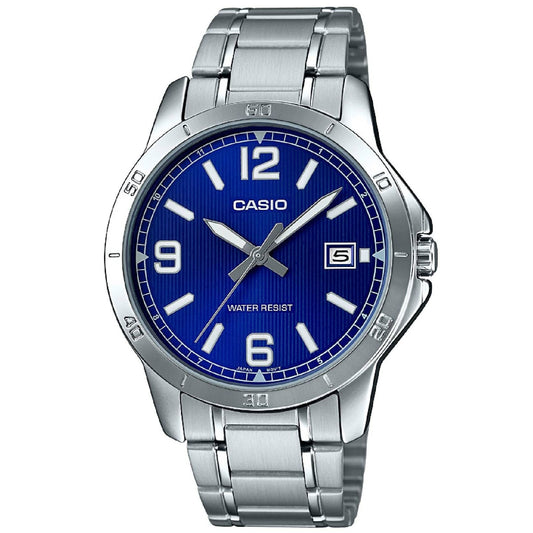 Reloj Casio MTP-V004D-2B Hombre - Análogo