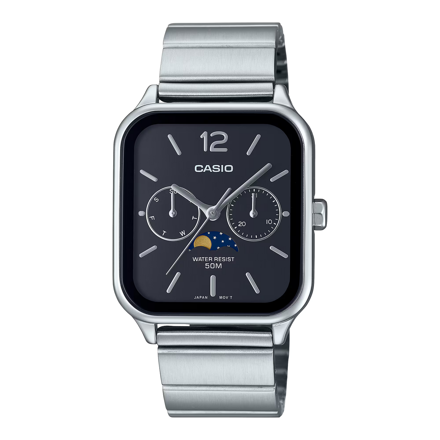 Reloj Casio Moonphase MTP-M305D-1AV Unisex - Análogo