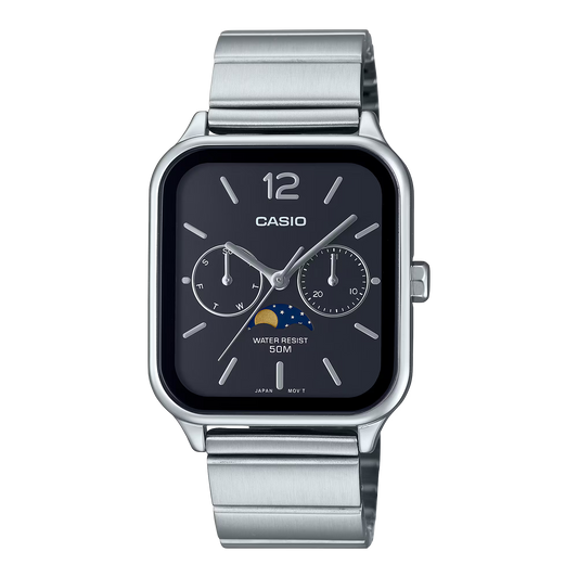 Reloj Casio Moonphase MTP-M305D-1AV Unisex - Análogo