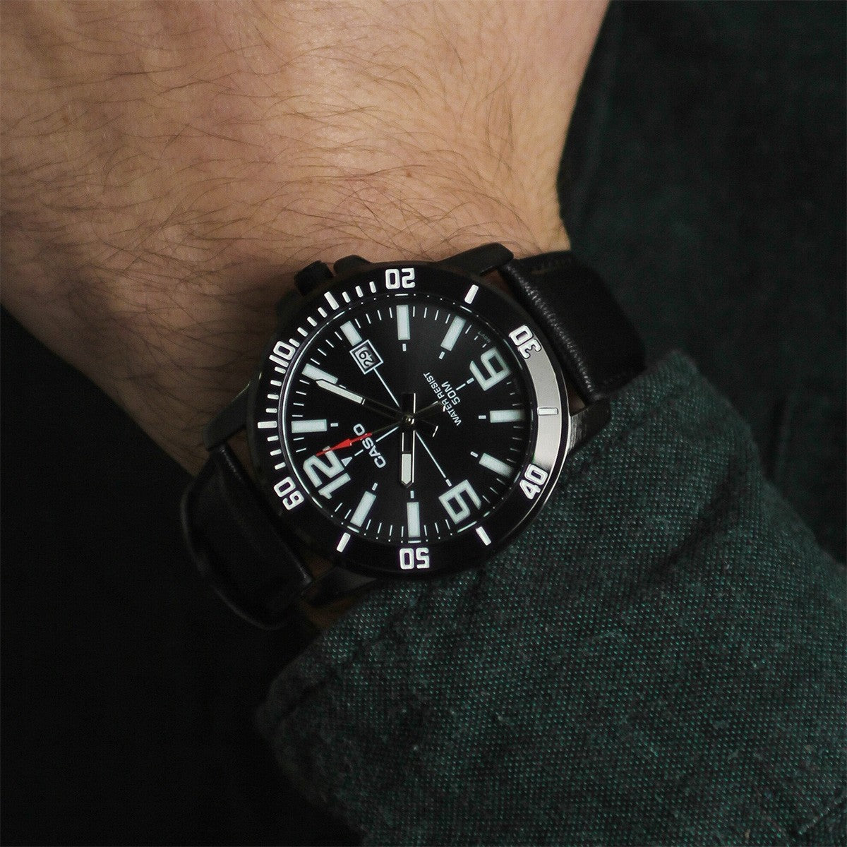 Reloj Casio MTP-VD01BL-1BV Hombre - Análogo - Relojeando Default Title Casio Reloj Reloj Casio MTP-VD01BL-1BV Hombre - Análogo