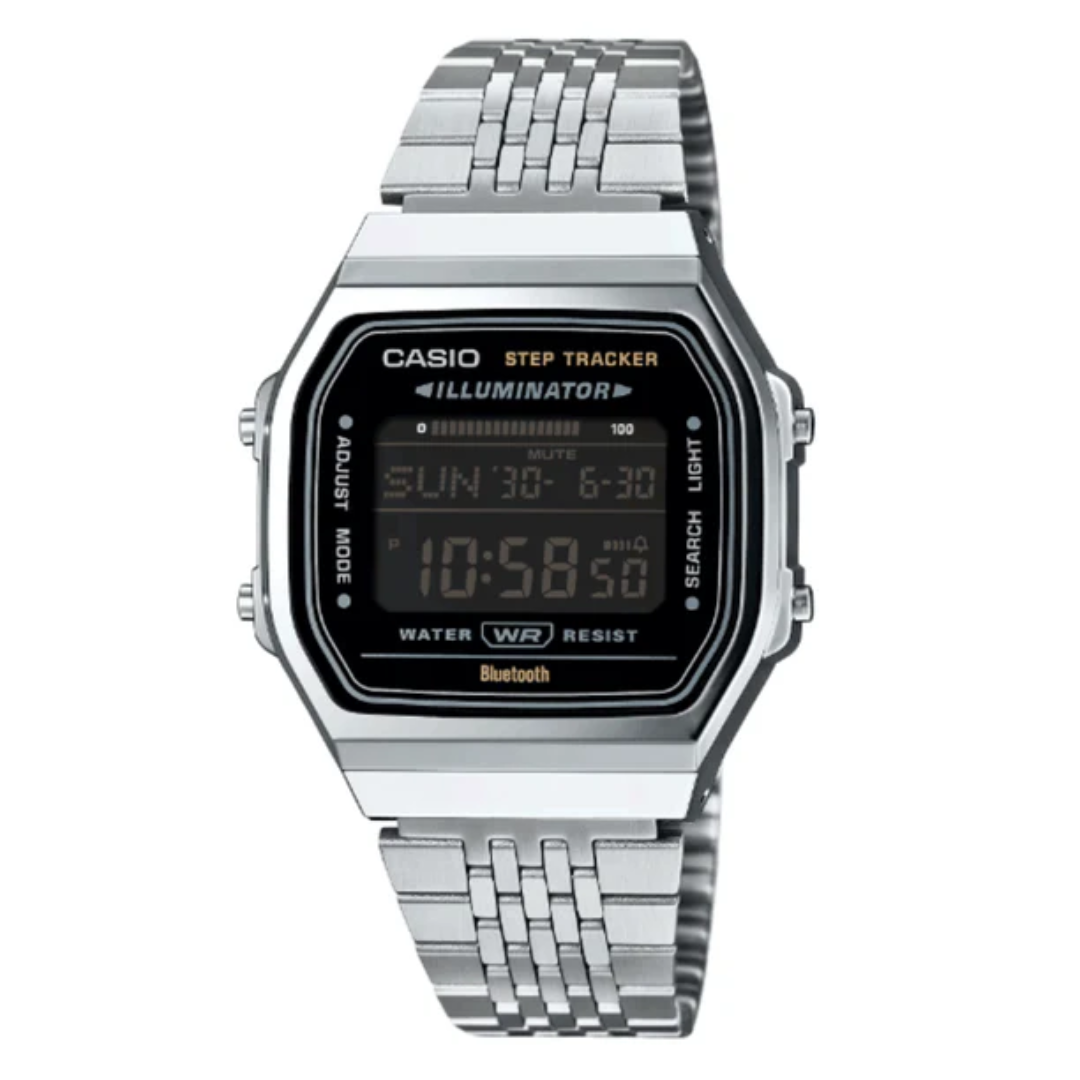 Reloj Casio Bluetooth ABL-100WE-1B Unisex - Digital