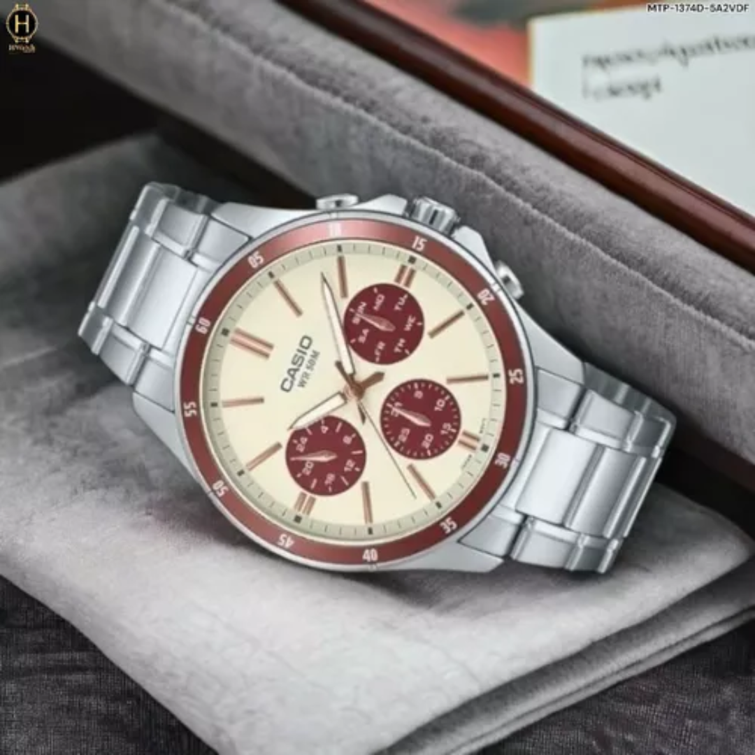 Reloj Casio MTP-1374D-5A2V Hombre - Análogo