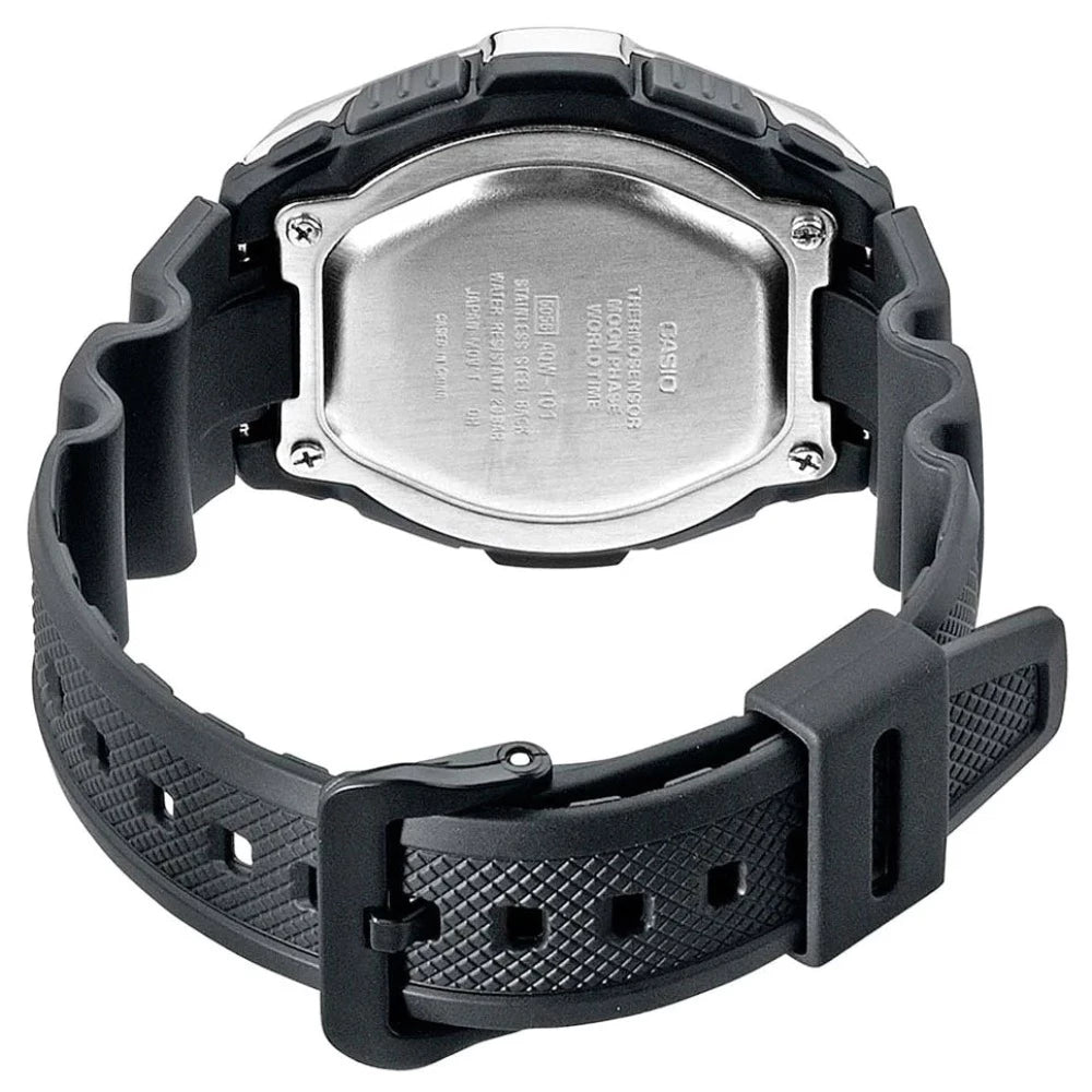 Reloj Casio Thermosensor AQW-101-1AV 200m Hombre - Análogo Digital
