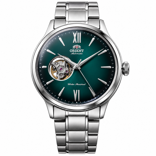 Reloj Orient Stretto Semi Skeleton Open Heart RA-AG0026 Automático Hombre - Análogo