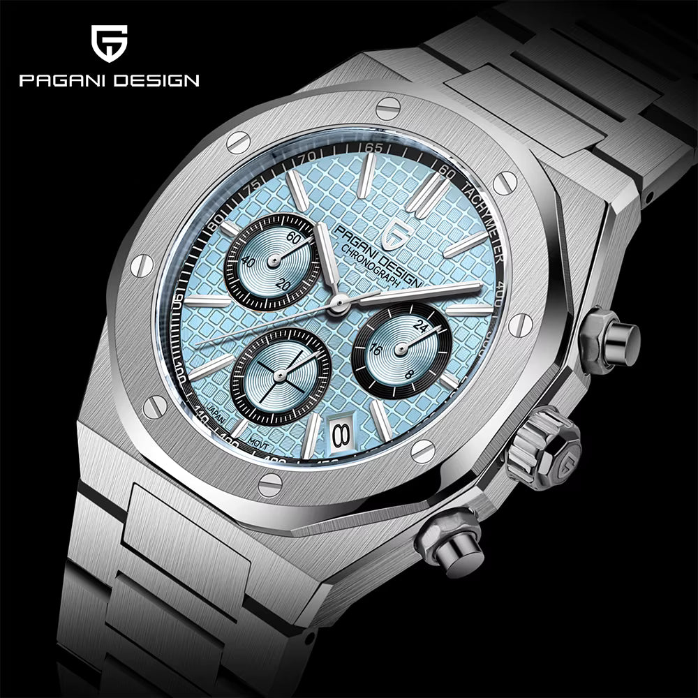 Reloj Pagani Design PD-1707C Mov VK63 Zafiro Hombre - Análogo