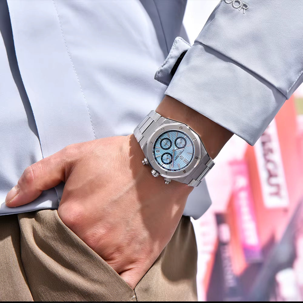 Reloj Pagani Design PD-1707C Mov VK63 Zafiro Hombre - Análogo