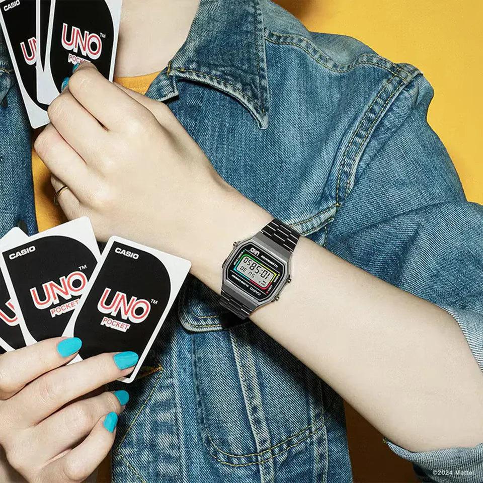 Reloj Casio A-168WEUC-1A Unisex - Digital
