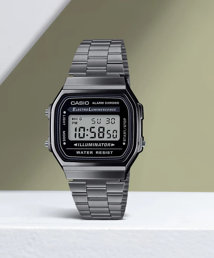 Reloj Casio A-168WGG-1A Unisex - Digital - Relojeando Casio Reloj Reloj Casio A-168WGG-1A Unisex - Digital