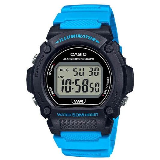 Reloj Casio W-219H-2A2V Unisex - Digital