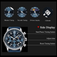 Reloj Poedagar 808 Correa Tela Hombre - Análogo