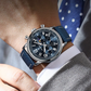 Reloj Poedagar 808 Correa Tela Hombre - Análogo