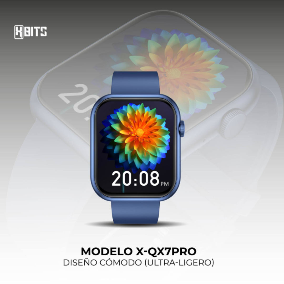 SmartWatch XBits X-QX7PRO-A Unisex para Android o iOS