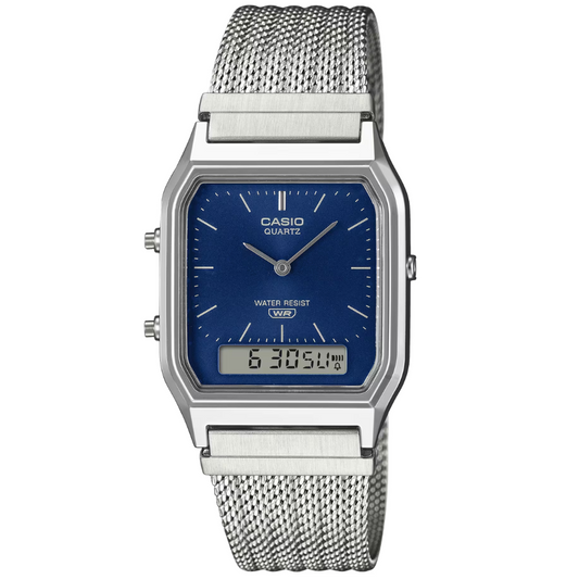 Reloj Casio AQ-230EM-2A Unisex - Análogo Digital