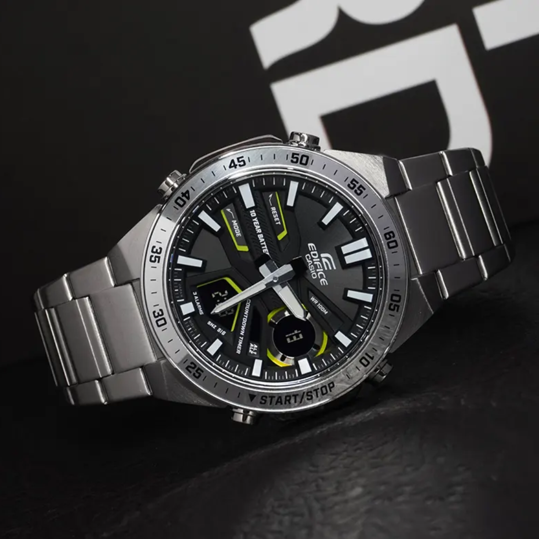 Reloj Edifice EFV-C110D-1A3V Hombre - Análogo Digital - Relojeando Default Title Edifice Reloj de pulsera Reloj Edifice EFV-C110D-1A3V Hombre - Análogo Digital