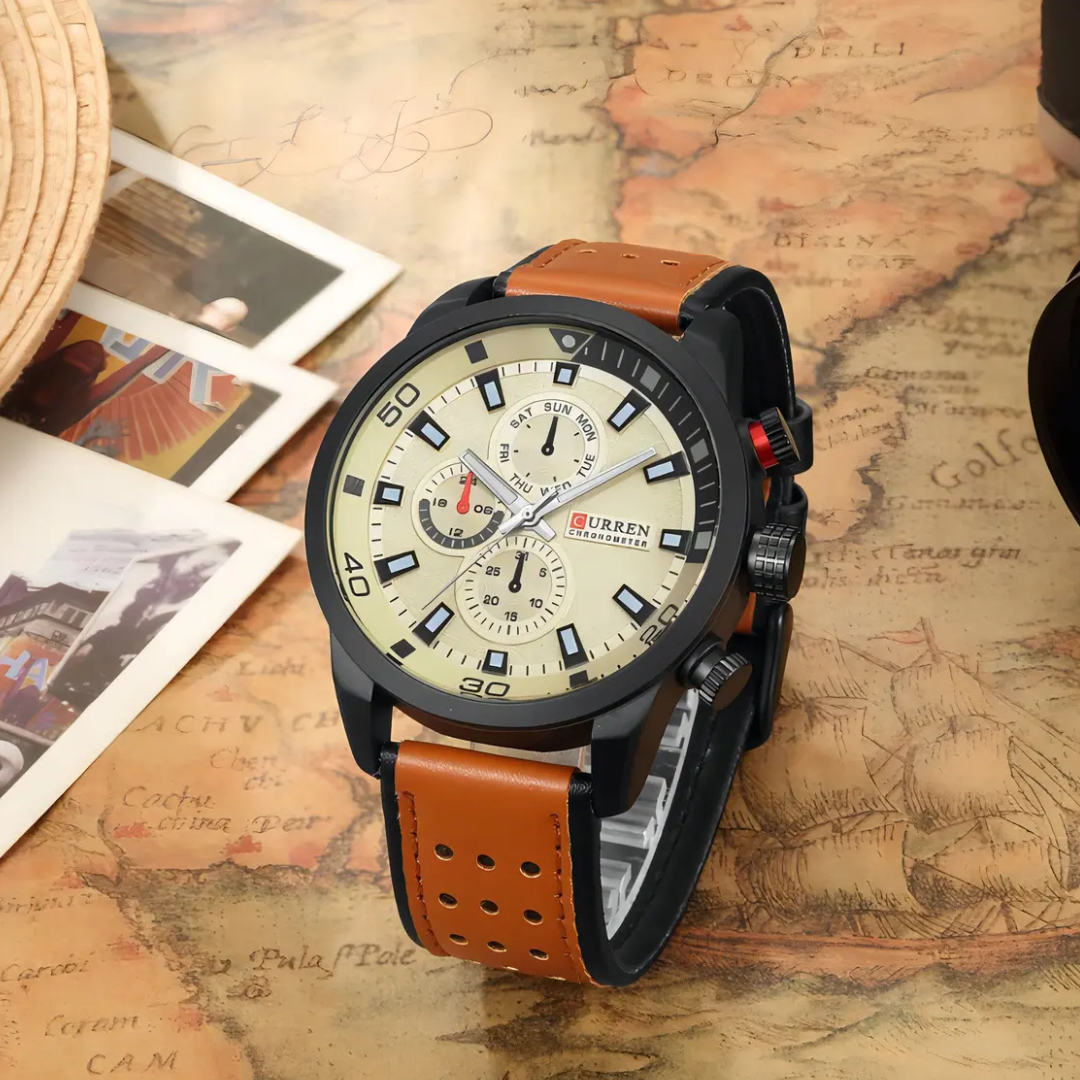 Reloj Curren 8250-2 Hombre - Análogo - Relojeando Default Title Curren Reloj de pulsera Reloj Curren 8250-2 Hombre - Análogo