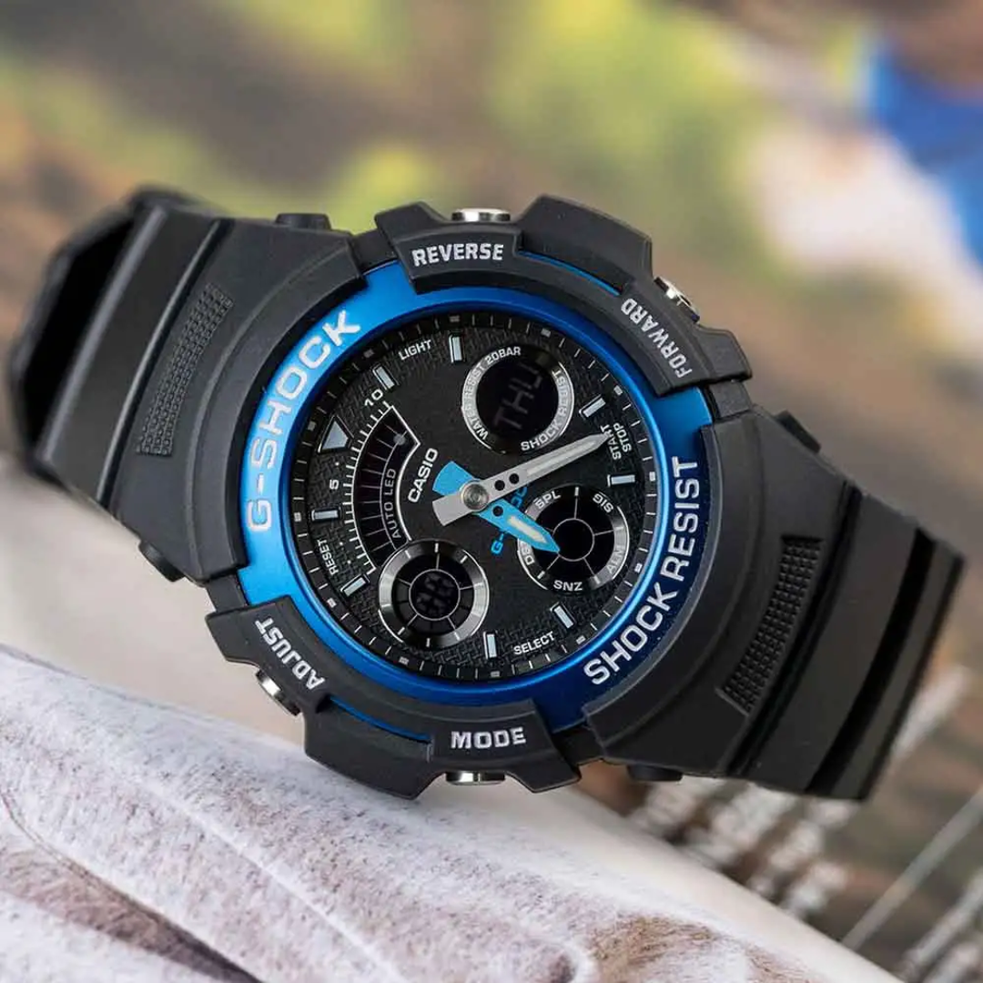 Reloj G-Shock AW-590-2A Hombre - Análogo Digital