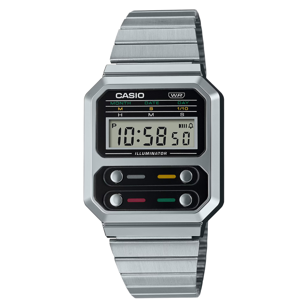 Reloj Casio A-100WE-1A Unisex - Digital
