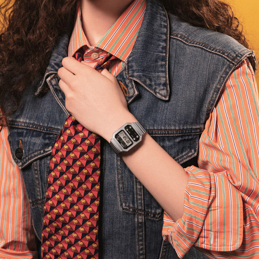 Reloj Casio A-100WE-1A Unisex - Digital